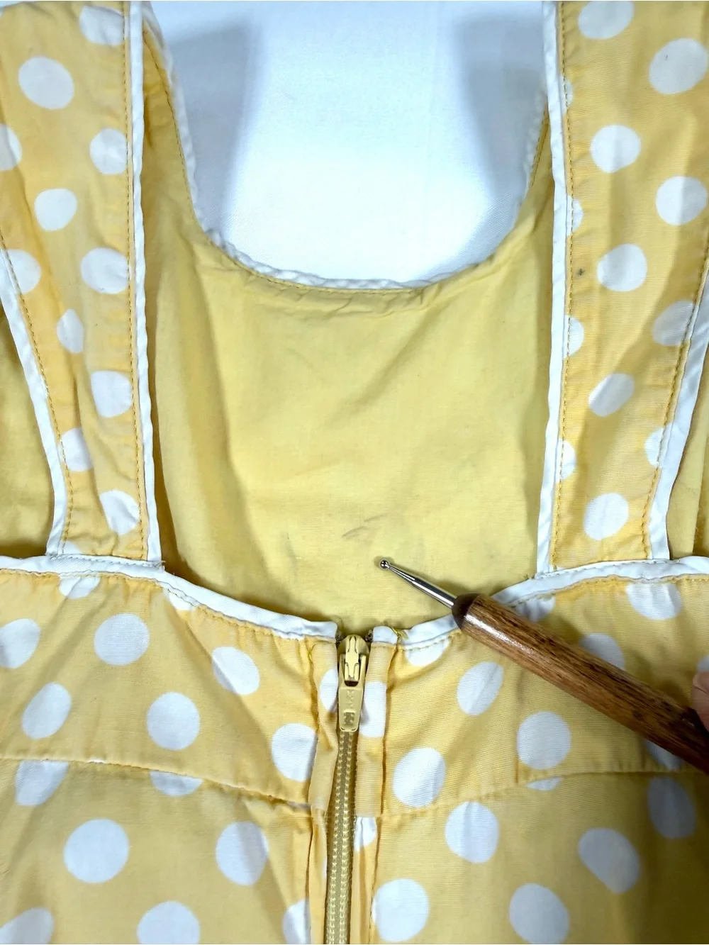 VINTAGE GYMBOREE Girls‎ Lady Daisy Sundress 4T Dot Daisy Applique Cottagecore
